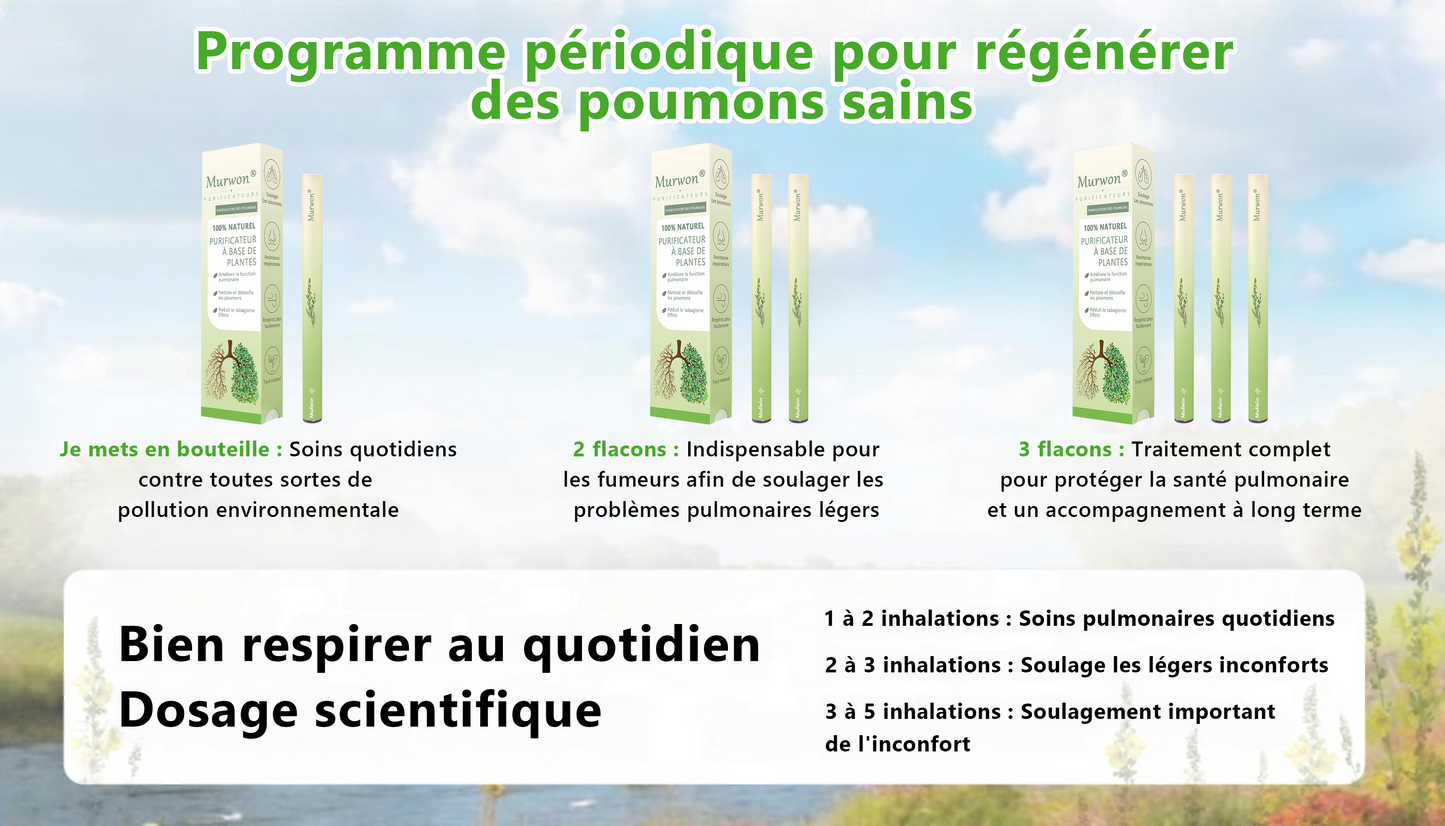 𝐃é𝐭𝐞𝐧𝐮𝐞 𝐞𝐭 𝐞𝐱𝐩𝐥𝐨𝐢𝐭é𝐞 𝐩𝐚𝐫 𝐥𝐚 𝐁𝐞𝐥𝐠𝐢𝐪𝐮𝐞✅ 𝑴𝒖𝒓𝙬𝙤𝐧® 𝑫𝒊𝒇𝒇𝒖𝒔𝒆𝒖𝒓 𝒅𝒆 𝑵𝒆𝒕𝒕𝒐𝒚𝒂𝒈𝒆 𝑷𝒖𝒍𝒎𝒐𝒏𝒂𝒊𝒓𝒆 à 𝒍𝒂 𝑴𝒐𝒍è𝒏𝒆 𝑩𝒐𝒕𝒂𝒏𝒊𝒒𝒖𝒆 (🫁 Toux, Pharyngite, essoufflement, expectorations, nez bouché, bronchite, symptômes allergiques, gêne pulmonaire)1🎉🎉
