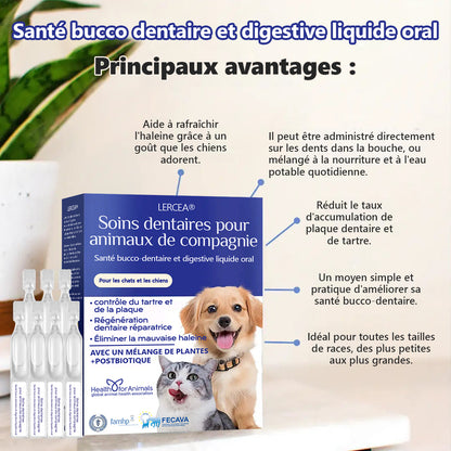 [𝑩𝒐𝒖𝒕𝒊𝒒𝒖𝒆 𝑶𝒇𝒇𝒊𝒄𝒊𝒆𝒍𝒍𝒆]🥇🥇 𝑳𝙀𝙍𝑪𝙀𝑨®𝗟𝐢𝐪𝒖𝗶𝗱𝗲 𝗢𝒓𝒂𝗹 𝒑𝒐𝙪𝙧 𝗹𝗮 𝑺𝒂𝒏𝒕é 𝐃𝐞𝐧𝒕𝒂𝗶𝗿𝗲 𝗲𝘁 𝗗𝗶𝐠𝐞𝘀𝘁𝗶𝘃𝗲 𝐝𝗲𝘀 𝐀𝐧𝗶𝗺𝗮𝘂𝘅 – Nettoyage dentaire, haleine fraîche, élimine le tartre, soutient la régénération des gencives (pour chats et chiens)